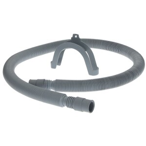 Plastic hose for washing machines 60-200 cm, grey