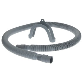 Plastic hose for washing machines 120-400 cm, grey