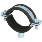 Pipe clamps, zinc-coated M 8 x 48-53 mm (1/2&quot;)