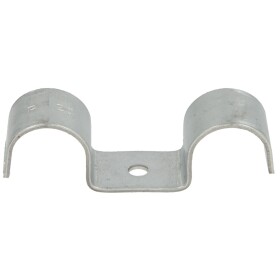 Pipe brackets - double (PU 100) 19-20 mm x hole &Oslash; 6.1