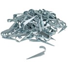 Hook clamps, zinc coated 3/8&quot; (PU 100)