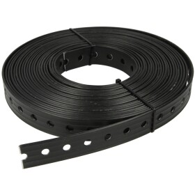 Punched mounting tape, plastic-coated Ø 8.5 mm x...
