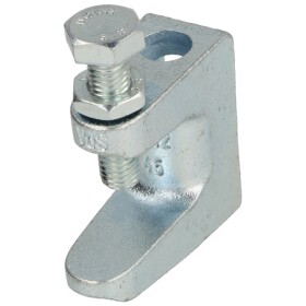Support clamp with threaded connection M 8 x clamp width...