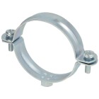 Screw-type pipe clamp, without inlay M 8/10 x 74 - 78 mm ( 2 1/2&quot;)