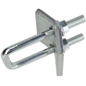 Carrier clamps for mounting rails M 10 for profile 28/40