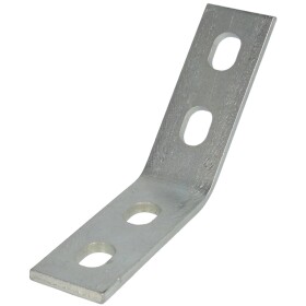 Mounting angle 45°, zinc coated for profile 38/40
