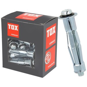 Tox Metall-Hohlraumdübel Acrobat M4 x 38 mm Bohrloch Ø 8 mm