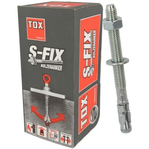 TOX anchor bolt SFIX 7, M 8 x 55 mm ETA approval (PU 100)