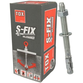 TOX anchor bolt SFIX 7, M 8 x 90 mm ETA approval (PU 50)