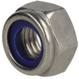 Hexagon locknut M8 (PU 100) DIN 985, stainless steel A2