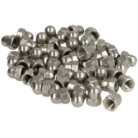 Cap nut M4 according to DIN 1587 stainless steel A2