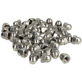 Cap nut M8 according to DIN 1587 stainless steel A2