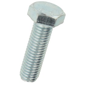 Hexagon screw M 8 x 20 mm DIN 933 galv. zinc coated