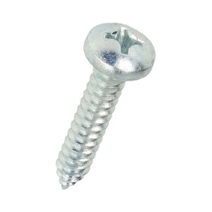 Raised countersunk recessed head tapping screw Ø 2.9 x 9.5 mm (PU 100) DIN 7981