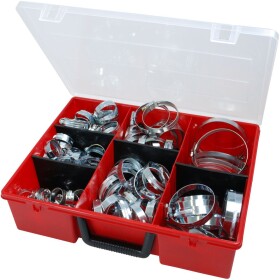 Assortiment de colliers de serrage W1 - 9 mm,...