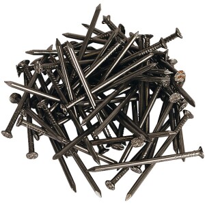 Wire nails DIN 1151 countersunk head 2.5 x 55 mm (PU 2.5 kg) shiny steel