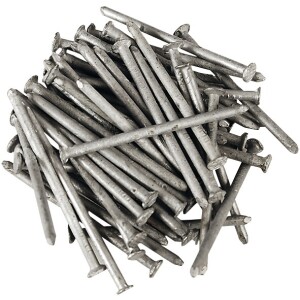 Wire nails DIN 1151 countersunk head 3.8 x 100 mm (PU 5 kg) galvanized