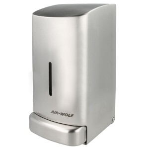 Air-Wolf liquid soap dispenser Gamma II stainless steel, brushed 0,8 liters