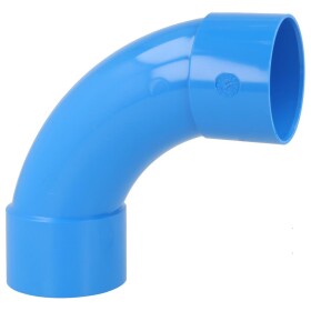 Sanclean suction tube PVC elbow 90&deg; i/i &Oslash; 50mm