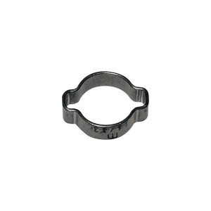 2-ear clamps, stainless steel, W4 width 5-7 mm