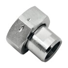 Basin meter screw joint 3/8&quot; for corner valve x 3/4&quot; lock nut