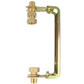 Water meter bracket - vertical, galvan. adjustable, Qn...