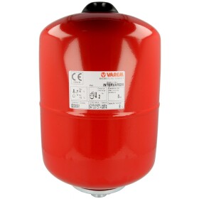 Diaphragm pressure tank vertical 8 litres - connection...