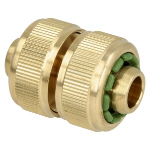 Hose connector 3/4" brass