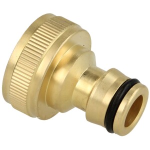 Tap adapter 3/4" IT with plug-in coupling, brass