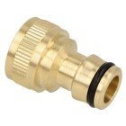 Tap adapter 1&quot; IT with plug-in coupling, brass
