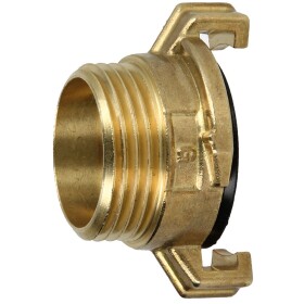 Brass - quick threaded coupling 1/2&quot; ET