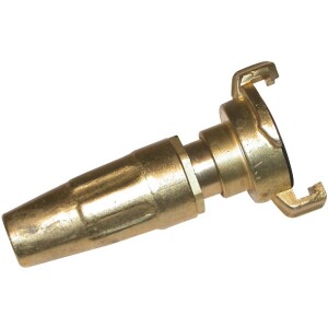 Brass spray nozzle with quick-coupling heavy design 1/2"