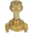 Brass spray nozzle with quick-coupling &quot;Siro&quot;, heavy design, 1/2&quot;