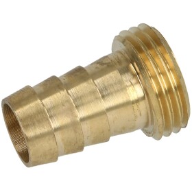 Brass hose tail flat-sealing male thread 1-piece...