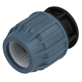 PE - clamping - end cap 1 1/4&quot; (40 mm)