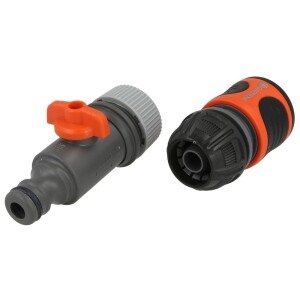 Gardena soaker hose connection set