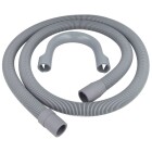 Plastic hose for washing machines 3/4&quot;, 1500 mm, with hose holder
