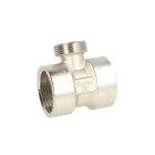 Alre-IT T-piece, 1&quot;, nickel-plated brass Suitable for JSW flow controls