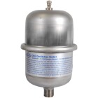 Diaphragm pressure vessel 1 litre, 1/2&quot; ET, with oil-proof Nitril diaphragm