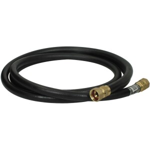 Oil resistant tank filling hose DN 25 with screw joint 1", IT, 10 m