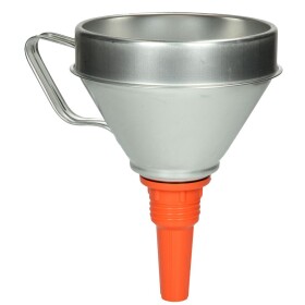 Funnel, &Oslash;195 mm, with filter with straight outlet,...