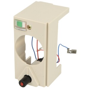 Cover for gas control block Eurosit with piezo unit, display f. thermocouple