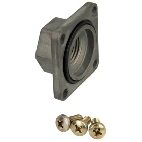 Flange 1/2" straight, for gas control block SIT 820...