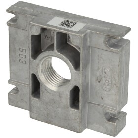 Flange with sealing plug for Dungs DMV 503/11, 1/2&quot;...
