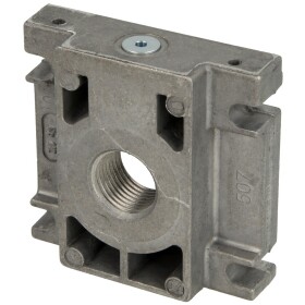 Flange with sealing plug for Dungs DMV 507/11, 1/2&quot;...