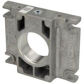 Flange with sealing plug for Dungs DMV 512/11, 520/11, 1...