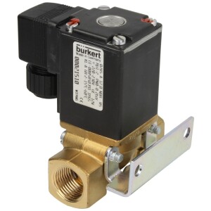 GOK gas solenoid valve ½ DN 12 with support