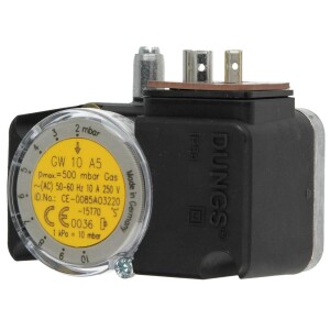 Pressure switch gas air Dungs GW10A5 (replaces GW10A2) 225938