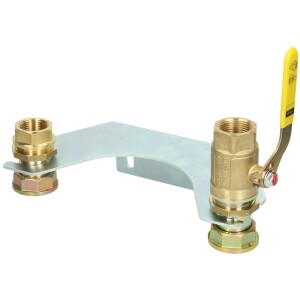 Mounting unit for double-pipe gas meter 1" ET, with TSV, type 2114-TSV