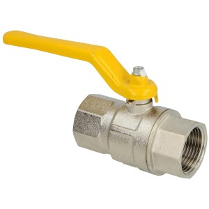 Ball valve, gas, 1/4" IT/IT Full passage, according to DVGW G 260